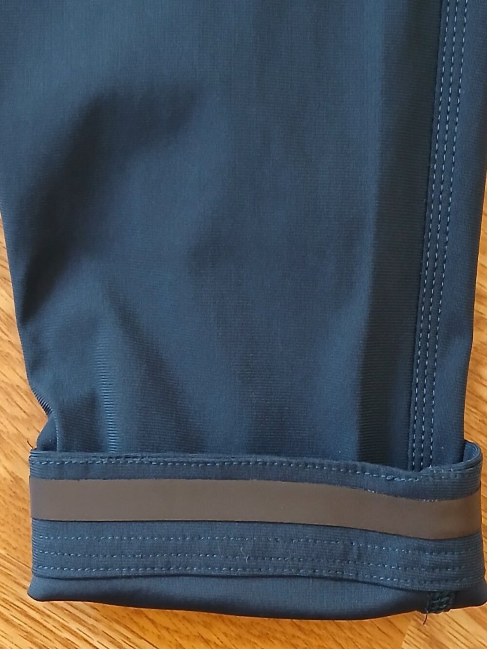 Lululemon Zip Up Pant Teal Size 8 - Picture 6 of 7
